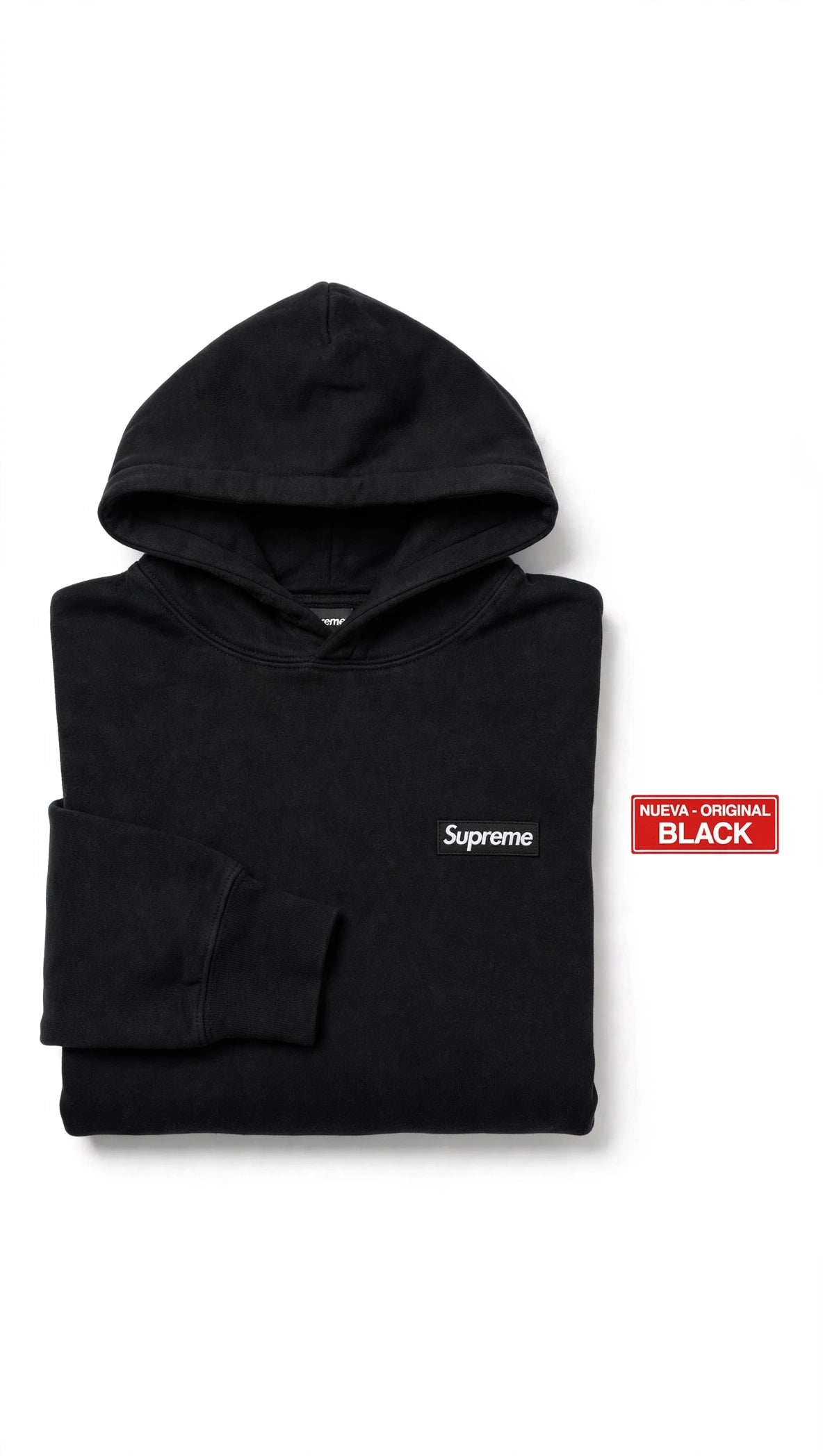 HOODIE SUPREME NEGRO