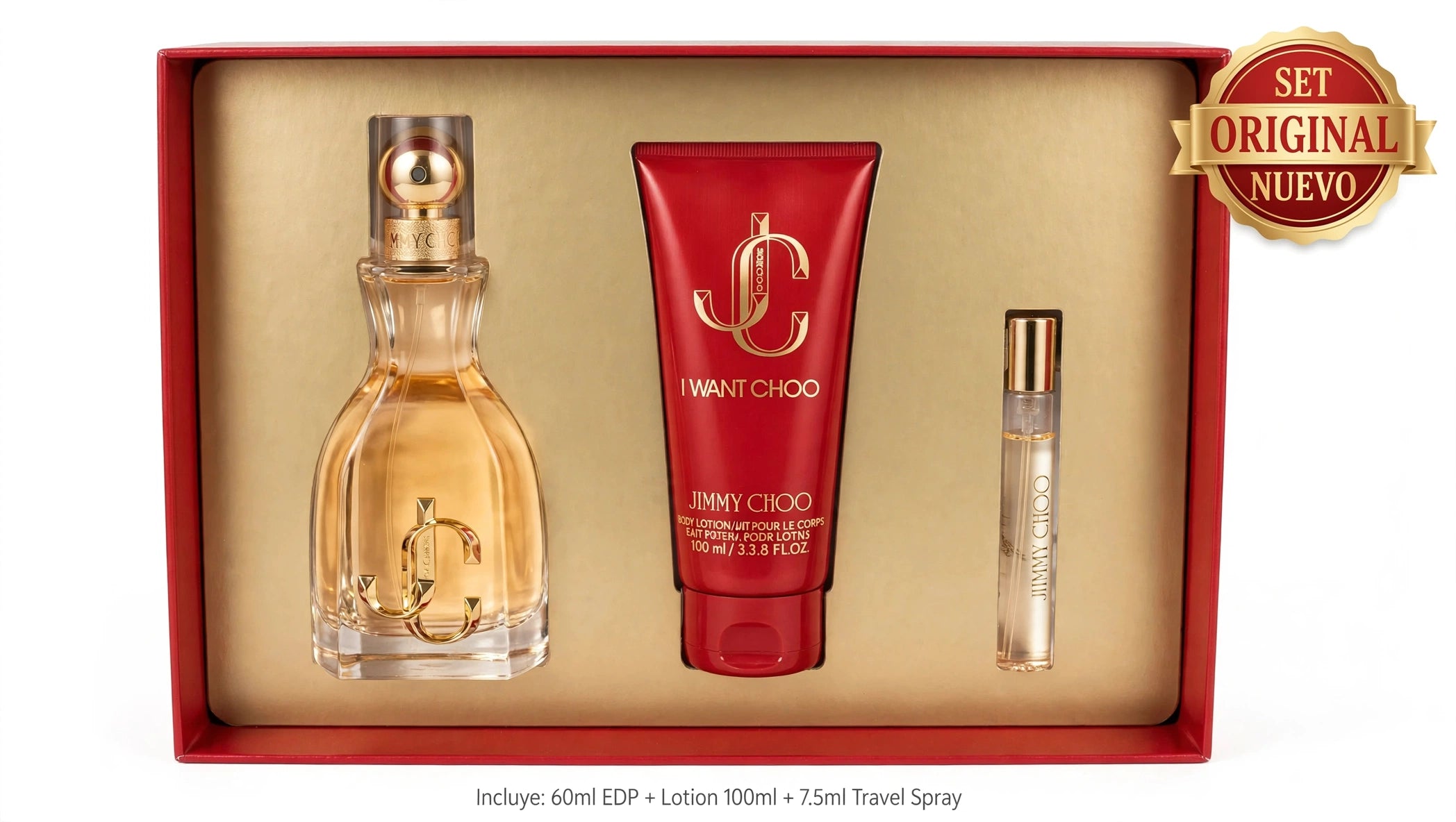 SET JIMMY CHOO I WANT CHOO MUJER