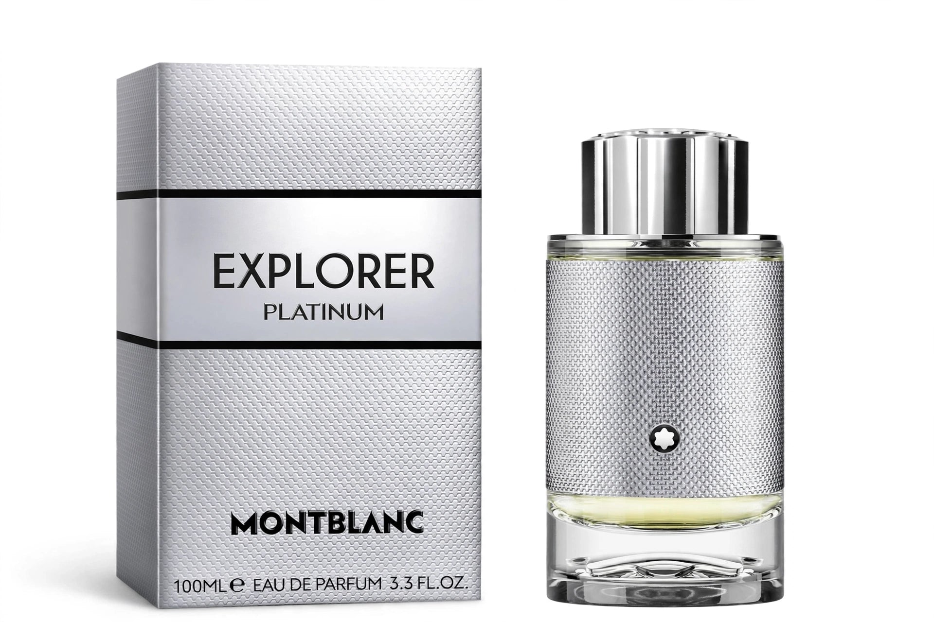 MONTBLANC Explorer Platinum EDP 100ML - Perfume Amaderado Fresco y Lujoso para Hombre