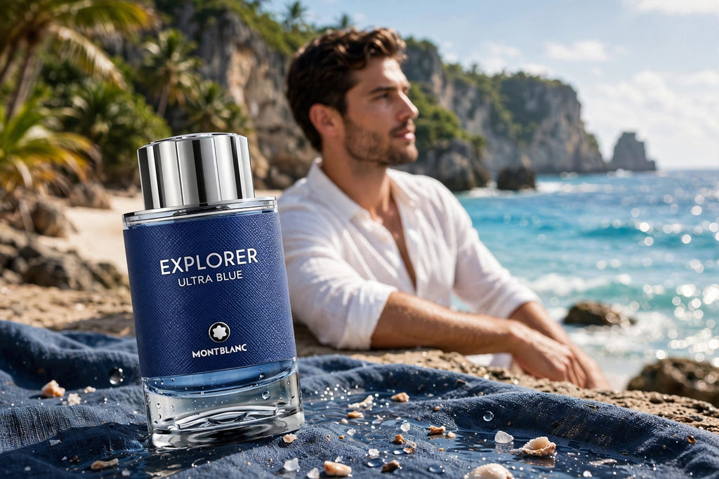 MONTBLANC Explorer Ultra Blue EDP 100ML - Perfume Cítrico Marino para Hombre